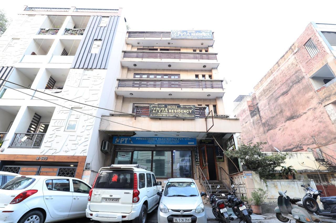 Hotel Livia Residency New Delhi Exteriör bild