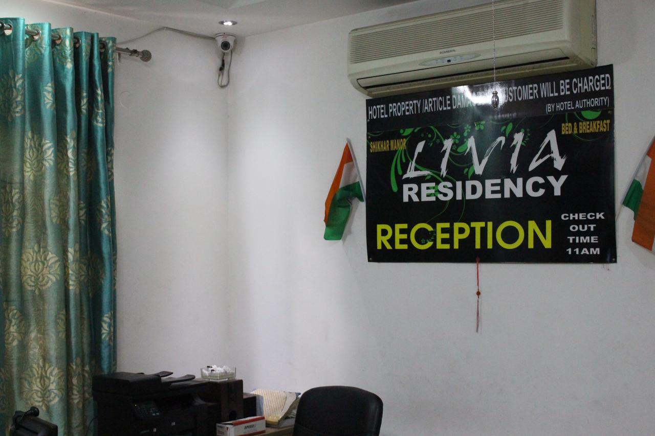 Hotel Livia Residency New Delhi Exteriör bild